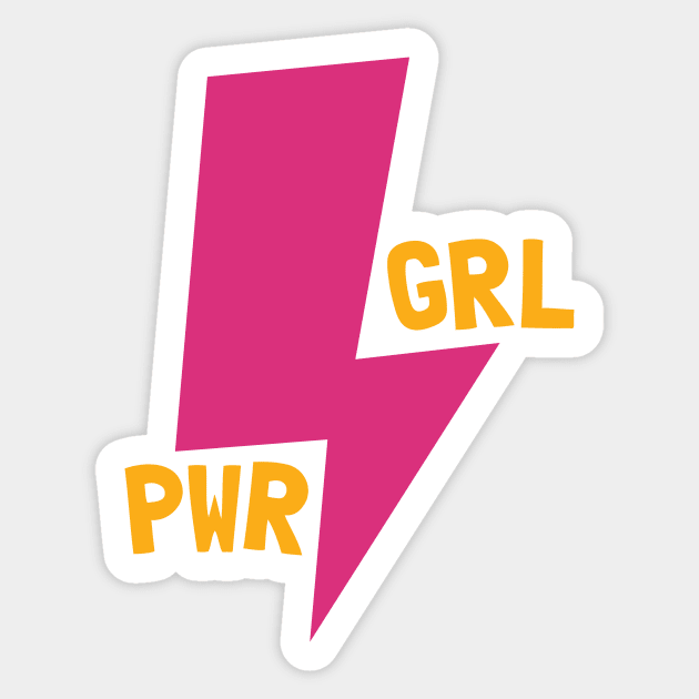 GIRL POWER Sticker by TheBlobBrush